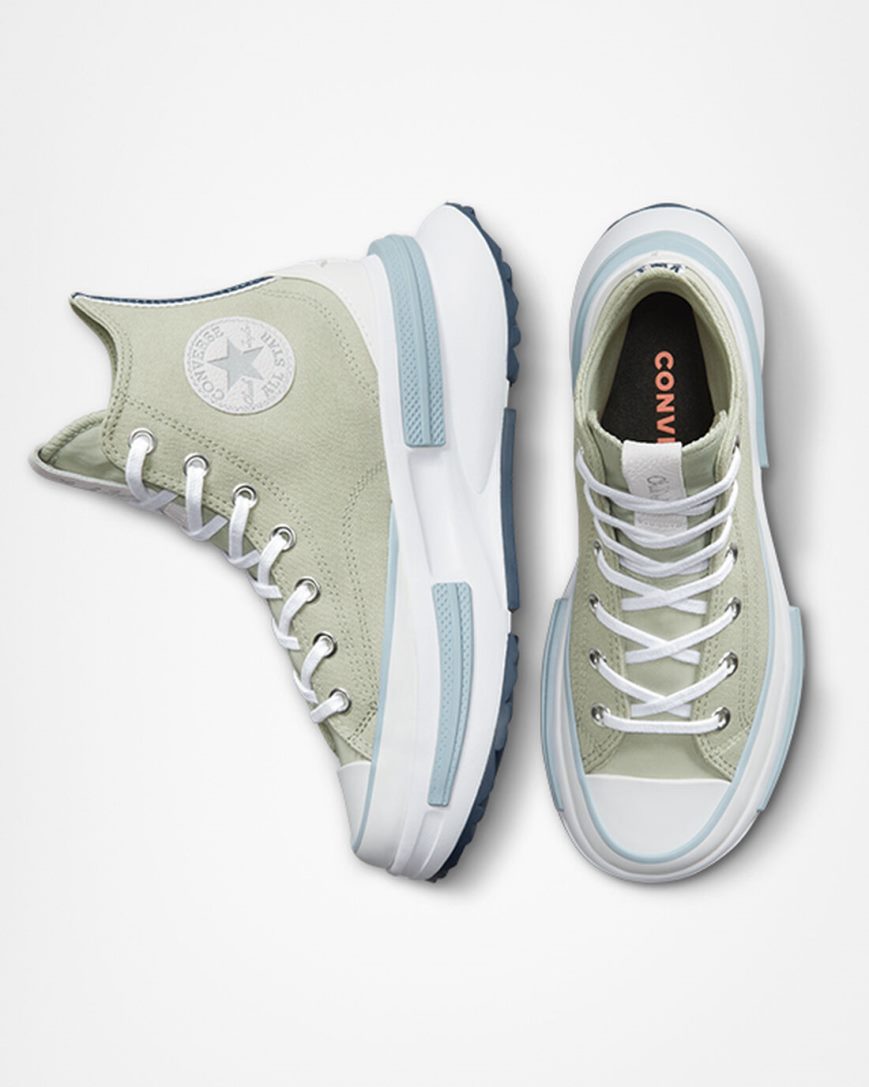 Zapatillas Altas Converse Run Star Legacy CX Mujer Verde Oliva | PE 7WL4P2